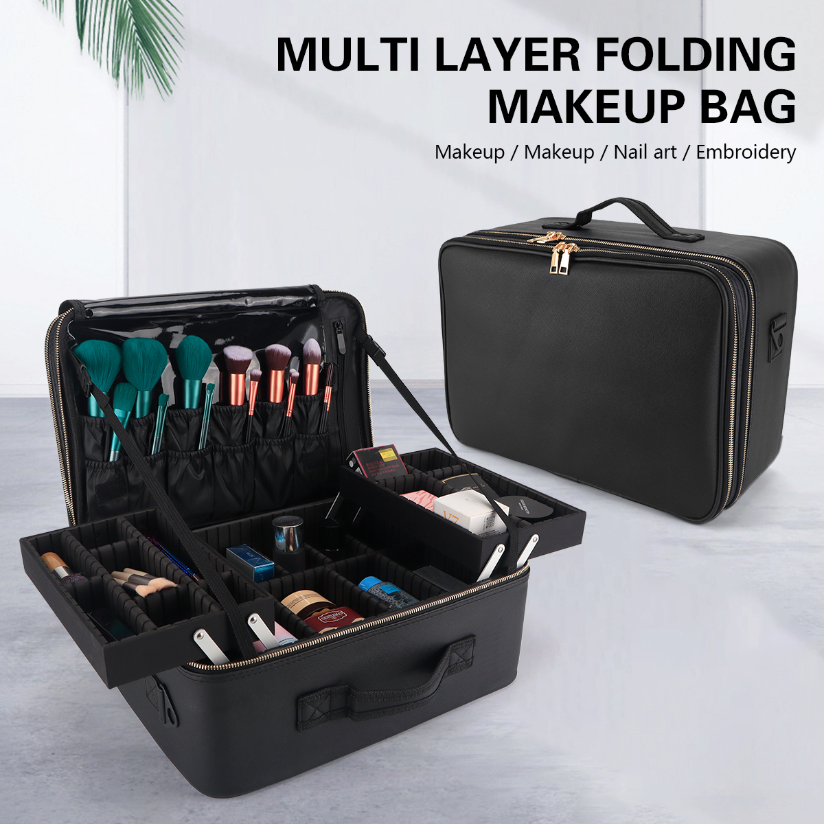 Women Accessories Organizer - Women Travel Cosmetic Case Organizer Box