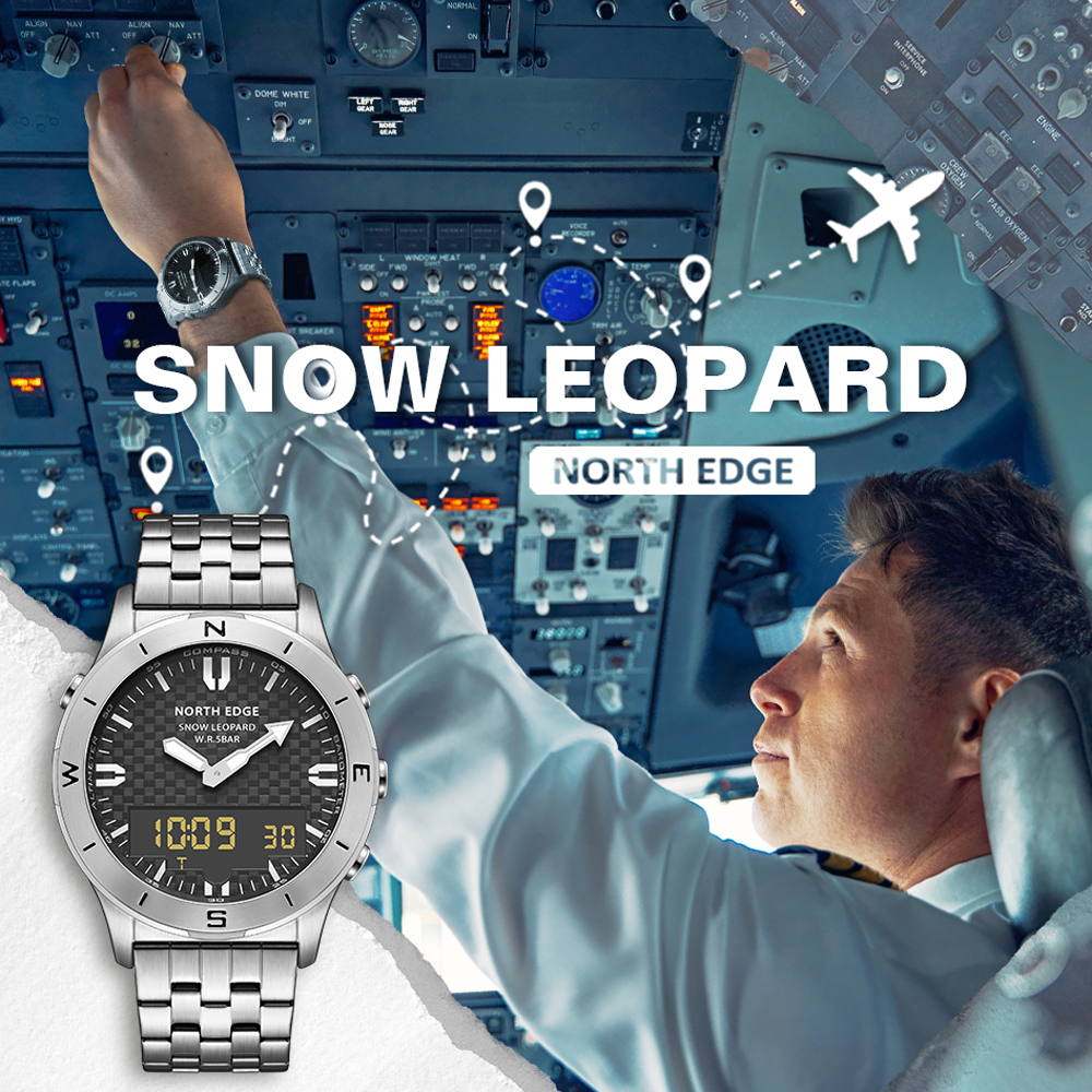 Women Accessories Display - NORTH EDGE Men's Digital Watch Women