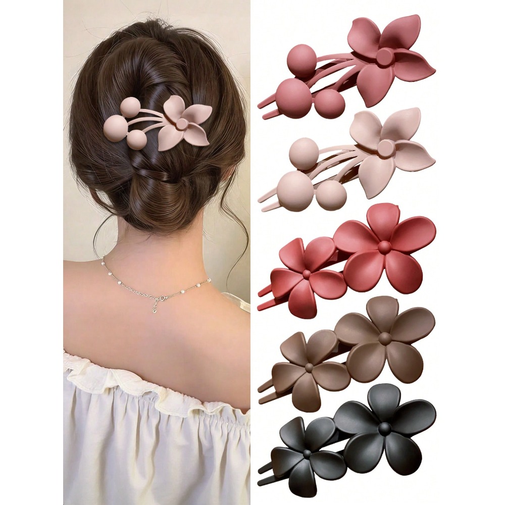 Women'S Accessories Gift Ideas - 5pcs/Set Women's Fashion Elegant Solid Color
