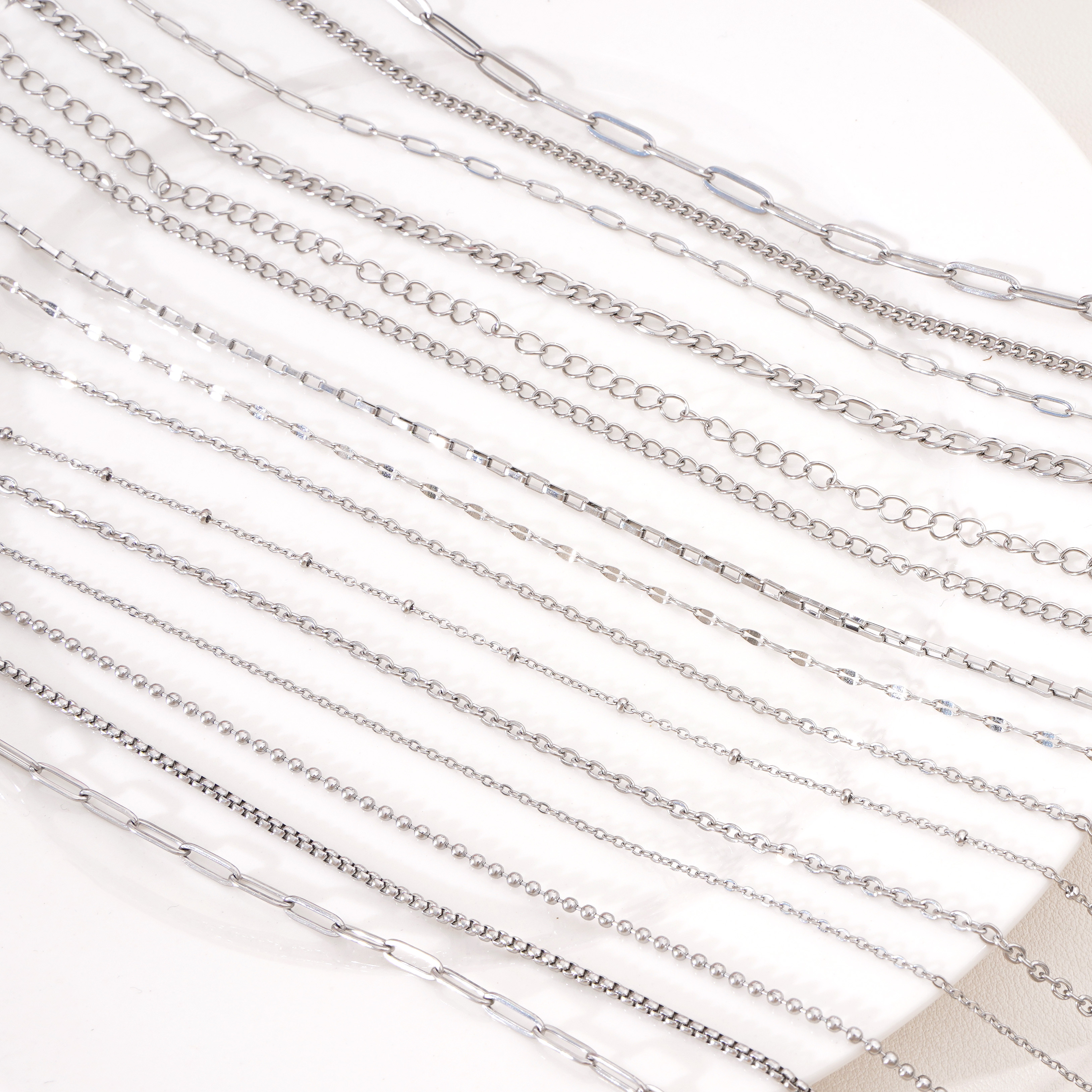 1m/lot Chains Stainless Steel  - Women Accessories Pack recension och pris