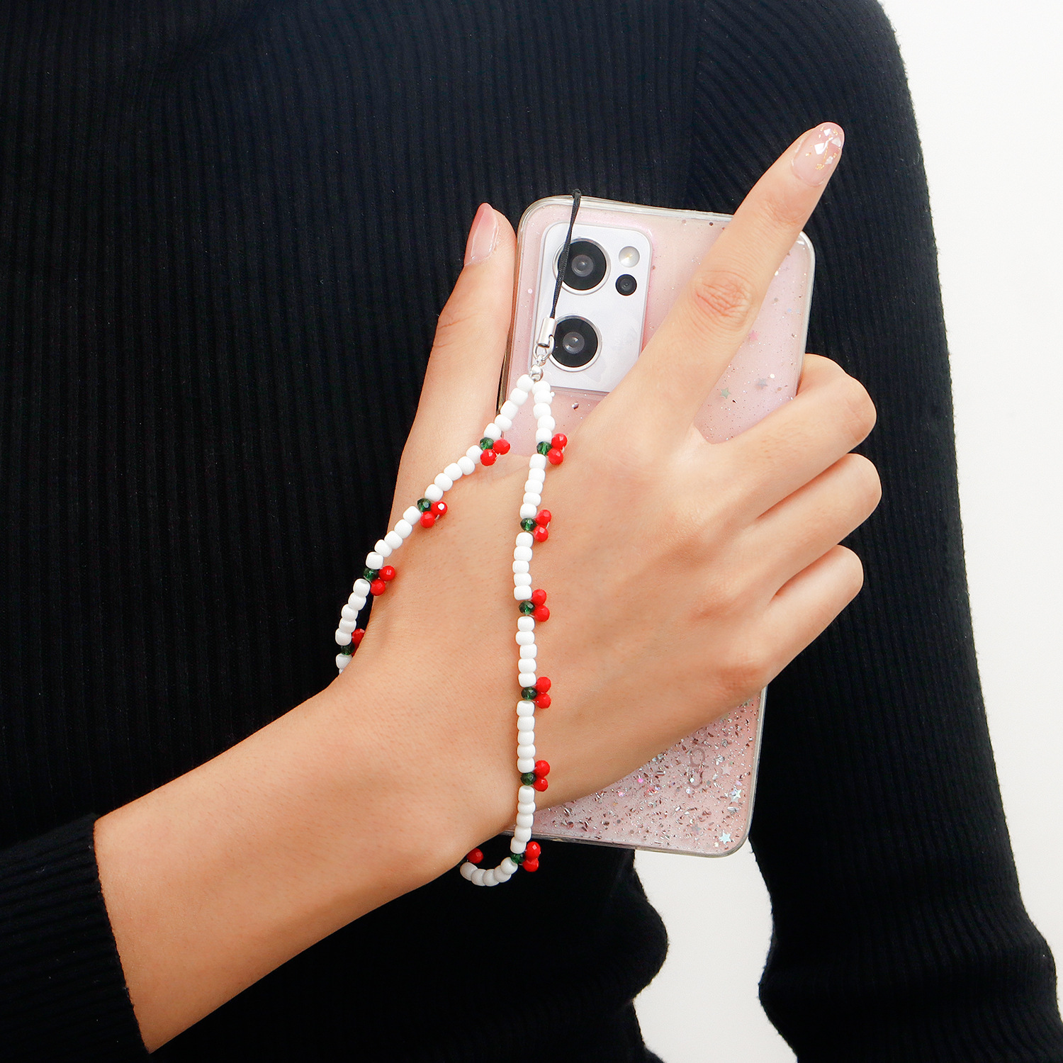 Women Trendy Cherry Beaded Pea - Women Accessories Pack recension och pris