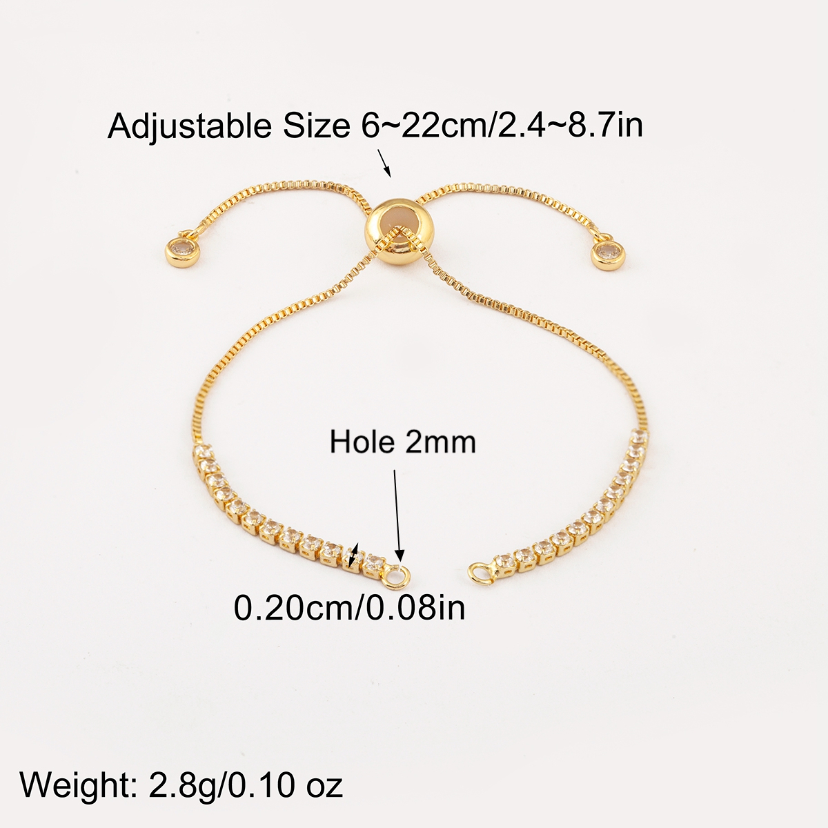 Nidin Hot White Zircon Paralle - Women Accessories Pack recension och pris