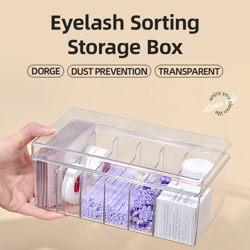 Transparent Eyelash Beauty Org - Women Accessories Organizer recension och pris