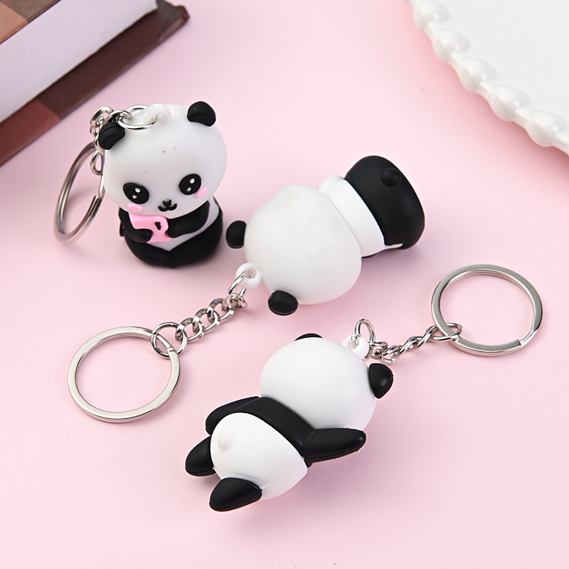Cute Cartoon Couple Panda Keyc - Women'S Accessories Gift Ideas recension och pris