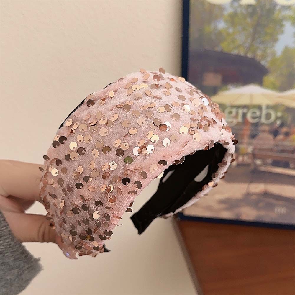 New Wide Glitter Headband For  - Women'S Accessories Gift Ideas recension och pris