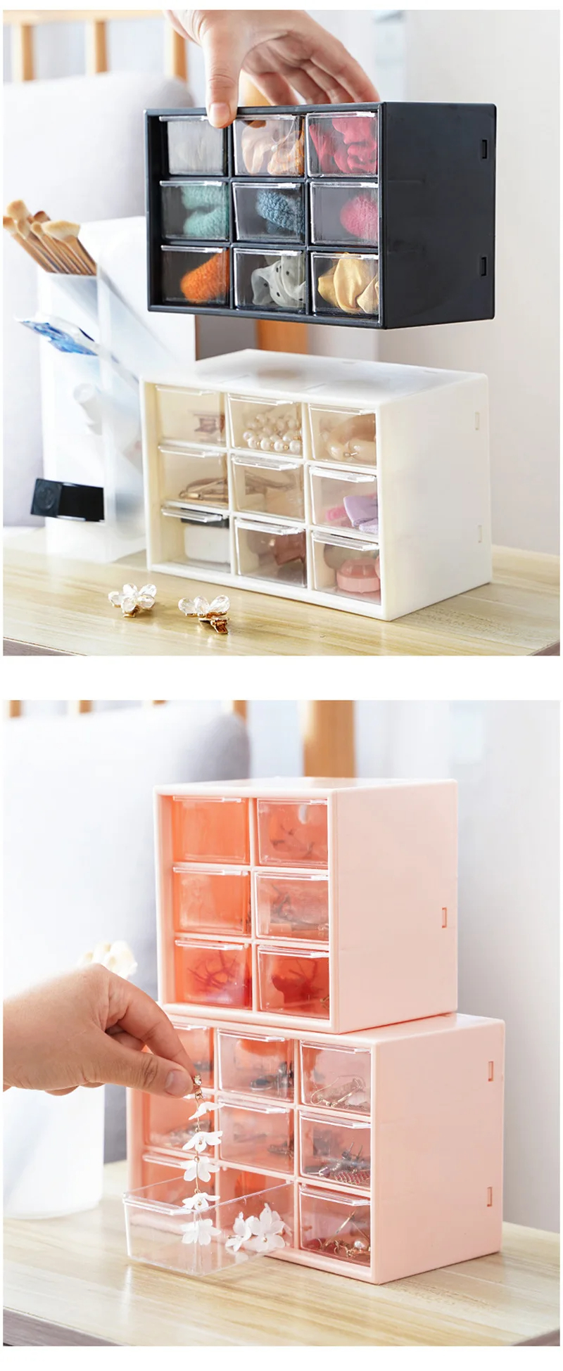 Simple High-Color Desktop Orga - Women Accessories Organizer recension och pris