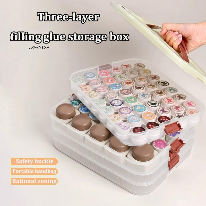 PVC Nail Polish Organizer UV G - Women Accessories Organizer recension och pris