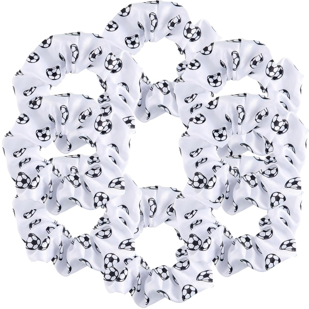 8 Pieces Soccer Hair Scrunchie - Women'S Accessories Coach recension och pris