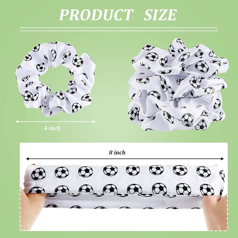 8 Pieces Soccer Hair Scrunchie - Women'S Accessories Coach recension och pris