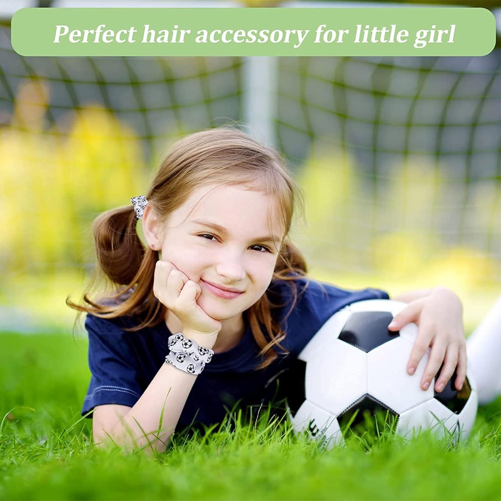 8 Pieces Soccer Hair Scrunchie - Women'S Accessories Coach recension och pris