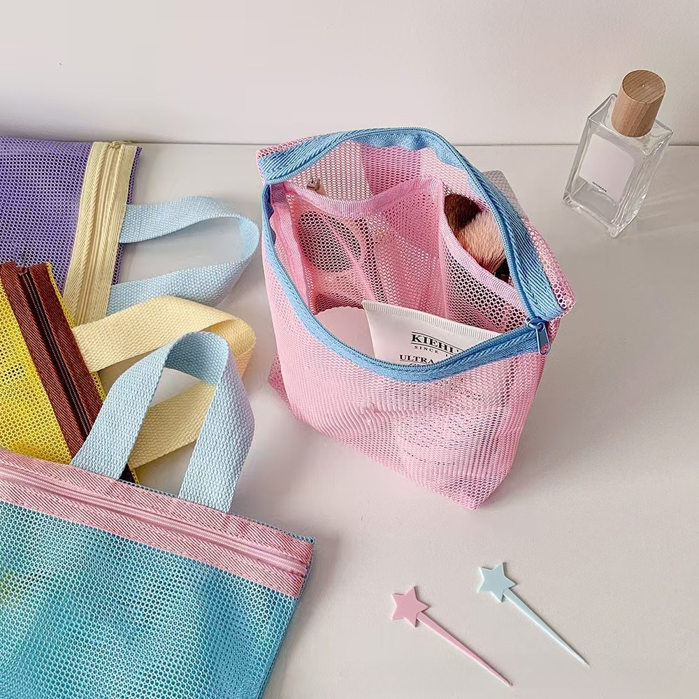 Macaron Color Makeup Organizer - Women Accessories Pack recension och pris