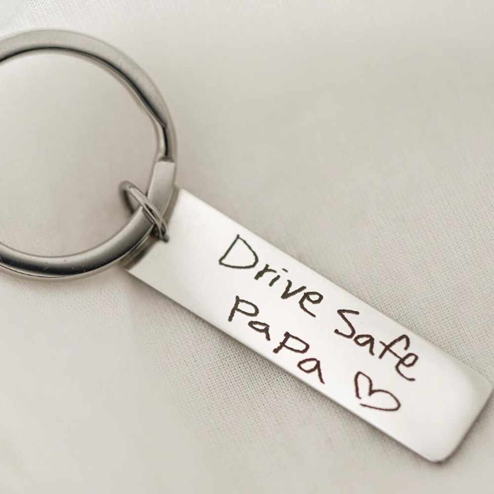Actual handwritten key chain,  - Women'S Accessories Gift Ideas recension och pris