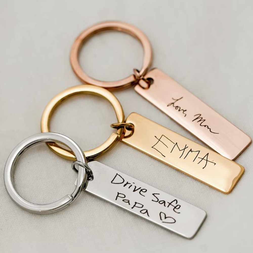Actual handwritten key chain,  - Women'S Accessories Gift Ideas recension och pris
