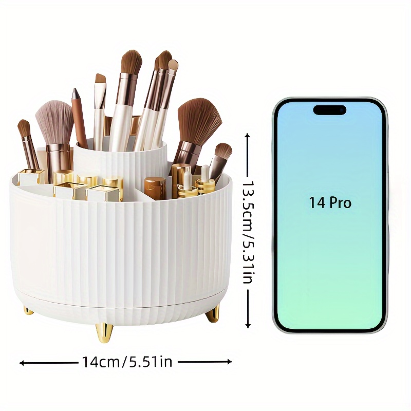 Rotatable Makeup Desktop Cosme - Women Accessories Organizer recension och pris
