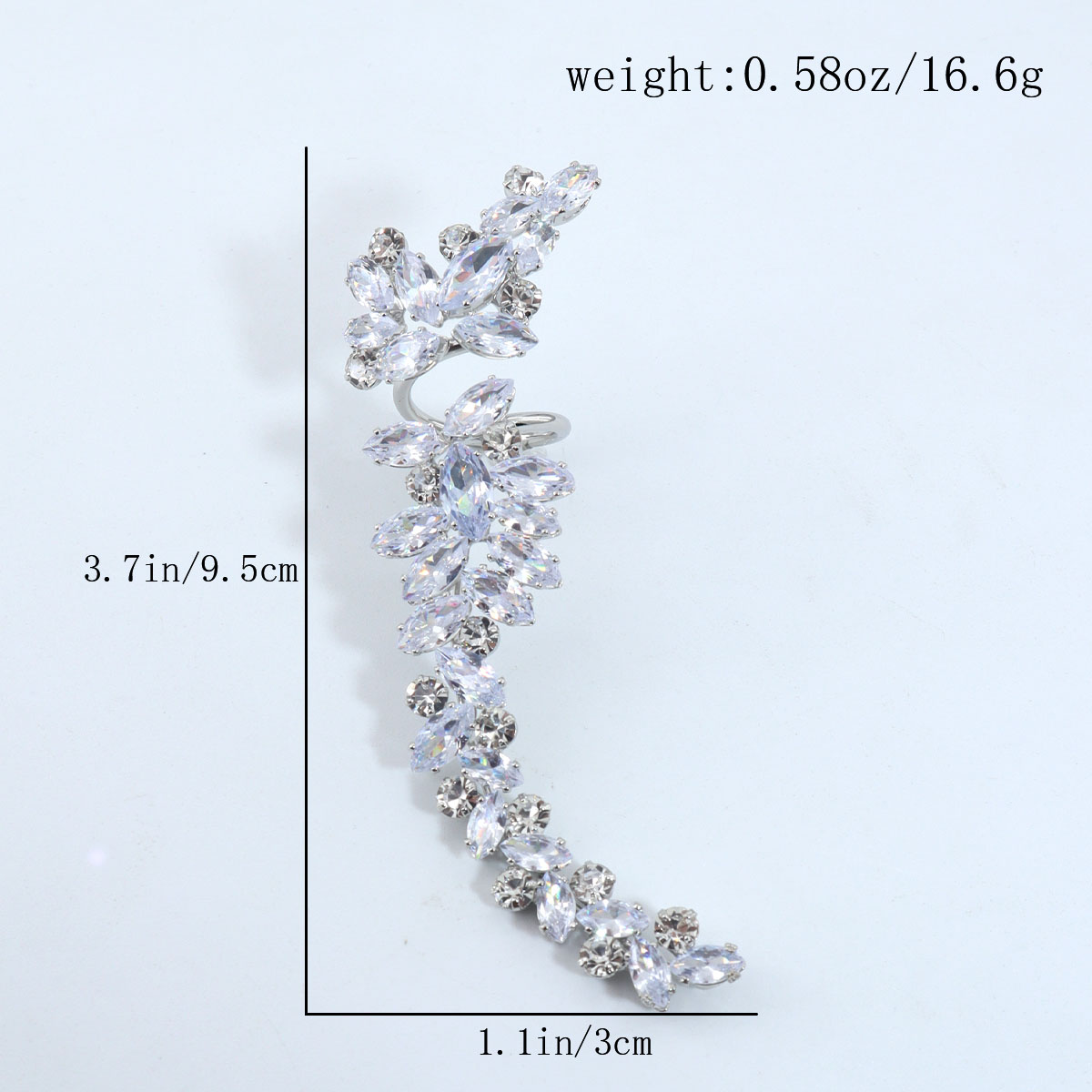 1pc/Women's Rhinestone Ring, E - Women'S Accessories Gift Ideas recension och pris