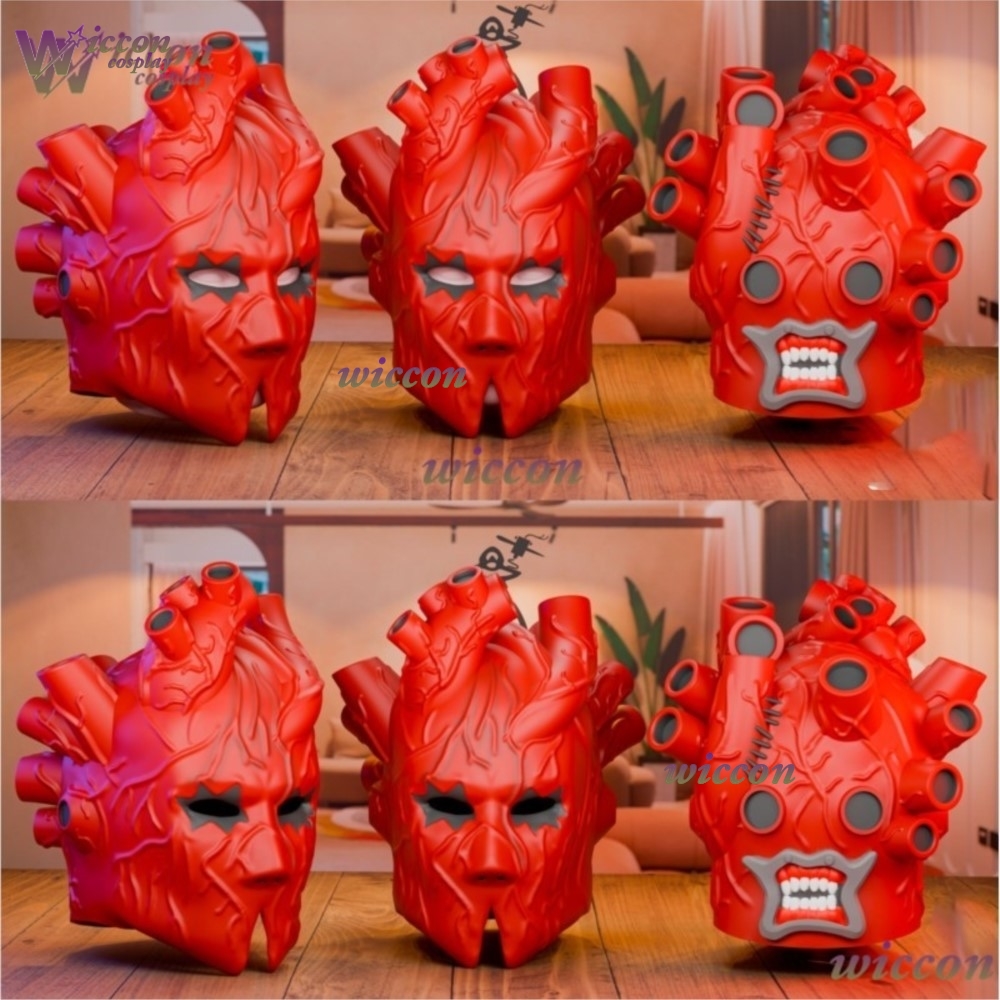 Dorohedoro Shin Heart Mask Lat - Women Accessories Sale recension och pris