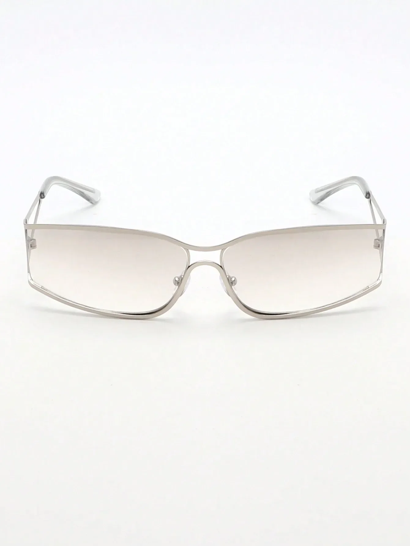 1pc Y2K Futuristic Metal Silve - Women'S Y2K Accessories recension och pris