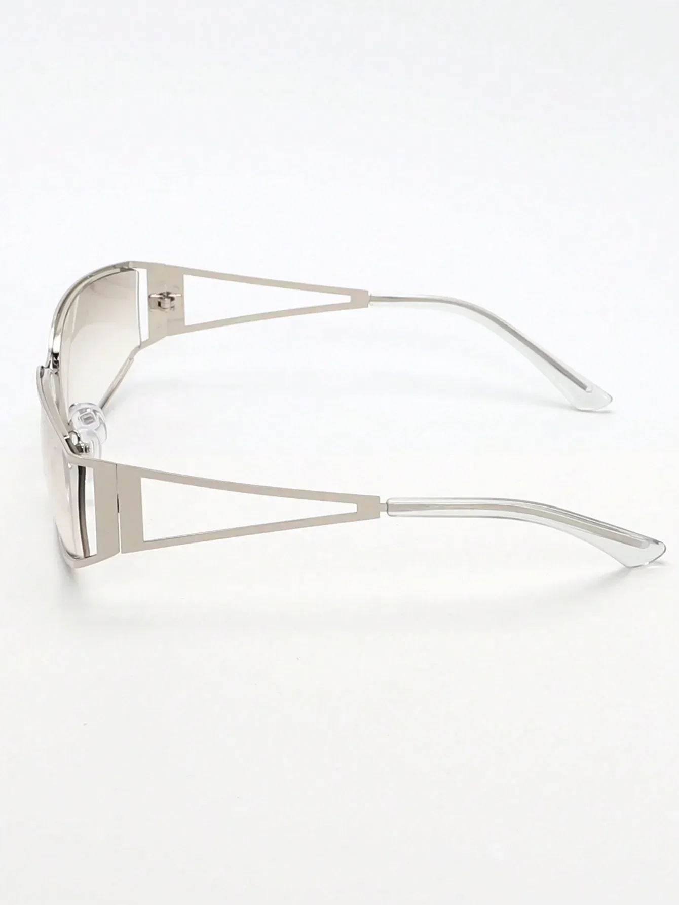 1pc Y2K Futuristic Metal Silve - Women'S Y2K Accessories recension och pris