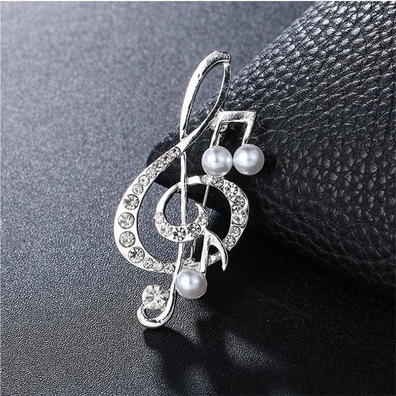 1Pc Elegant Musical Note Brooc - Women'S Accessories Gift Ideas recension och pris