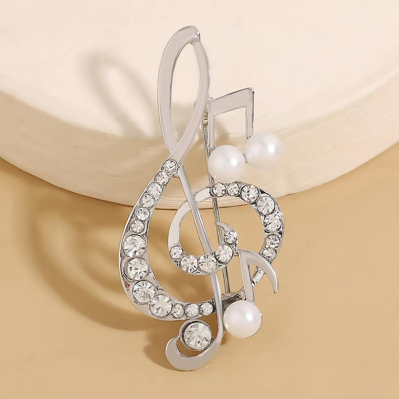 1Pc Elegant Musical Note Brooc - Women'S Accessories Gift Ideas recension och pris