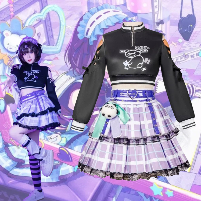 Game Ena Shinonome Costume Cos - Women'S Y2K Accessories recension och pris