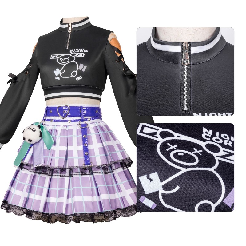 Game Ena Shinonome Costume Cos - Women'S Y2K Accessories recension och pris