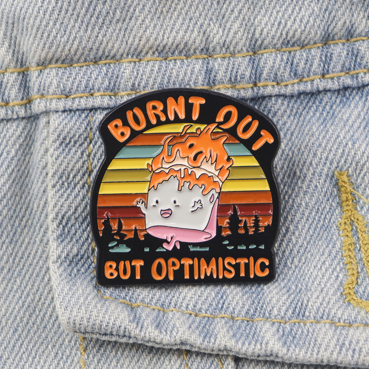 Fire Badges Enamel Pin Brooche - Women Accessories Picture recension och pris