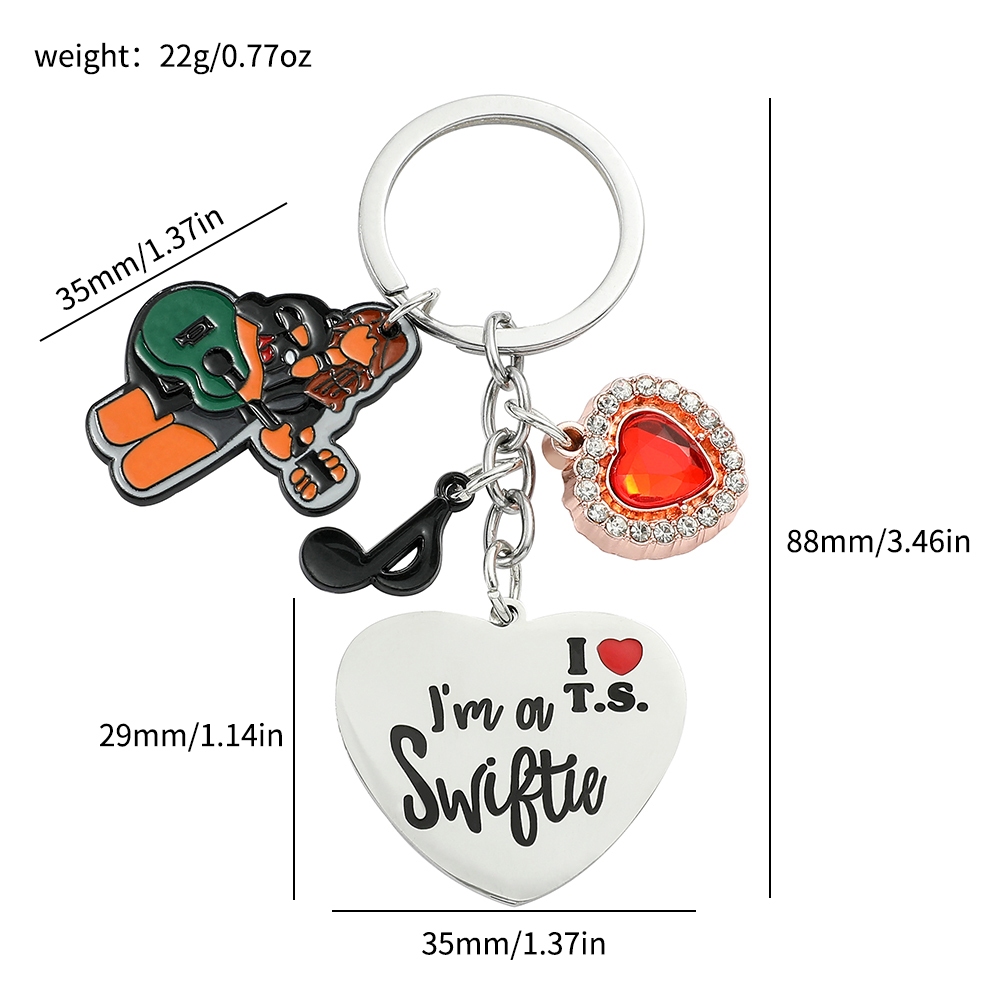 Taylor Keychain Fans Collect S - Women Accessories Pack recension och pris