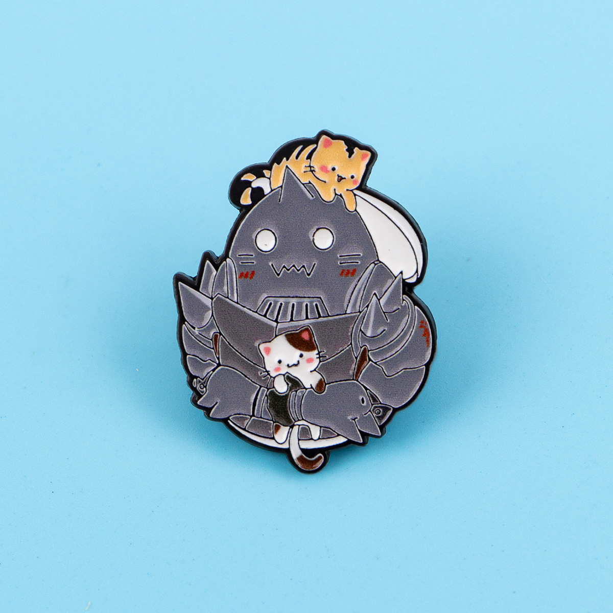 Cute Cat Enamel Pin Manga Anim - Women Accessories Picture recension och pris