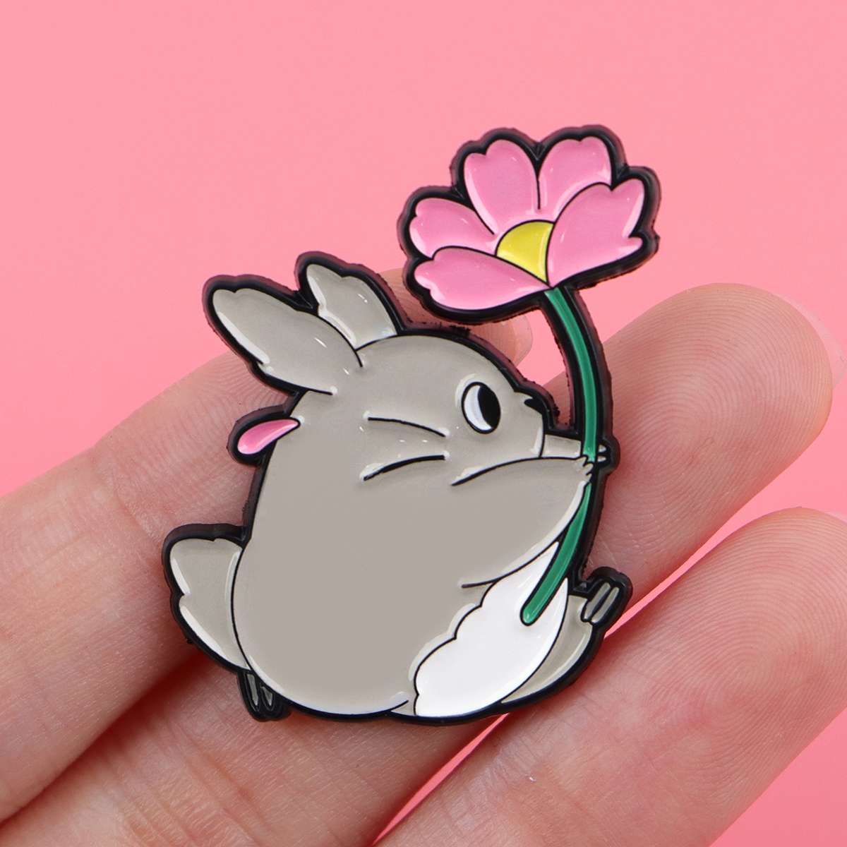 Cute Animal Enamel Pin Anime M - Women Accessories Picture recension och pris