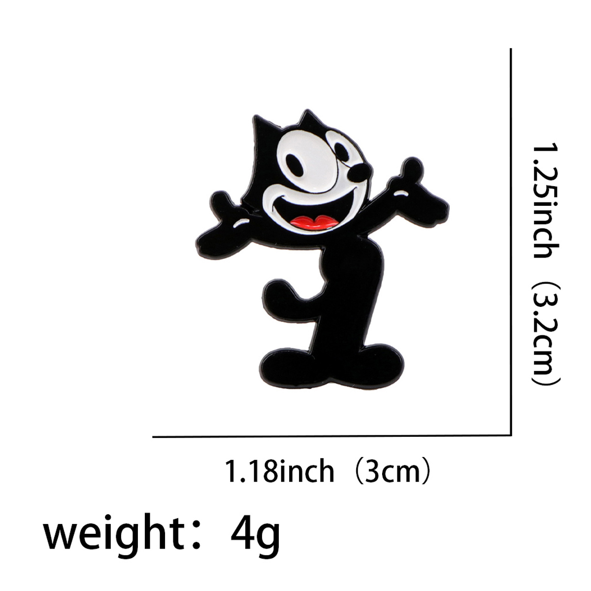 Cute Cartoon Animal Enamel Pin - Women Accessories Picture recension och pris