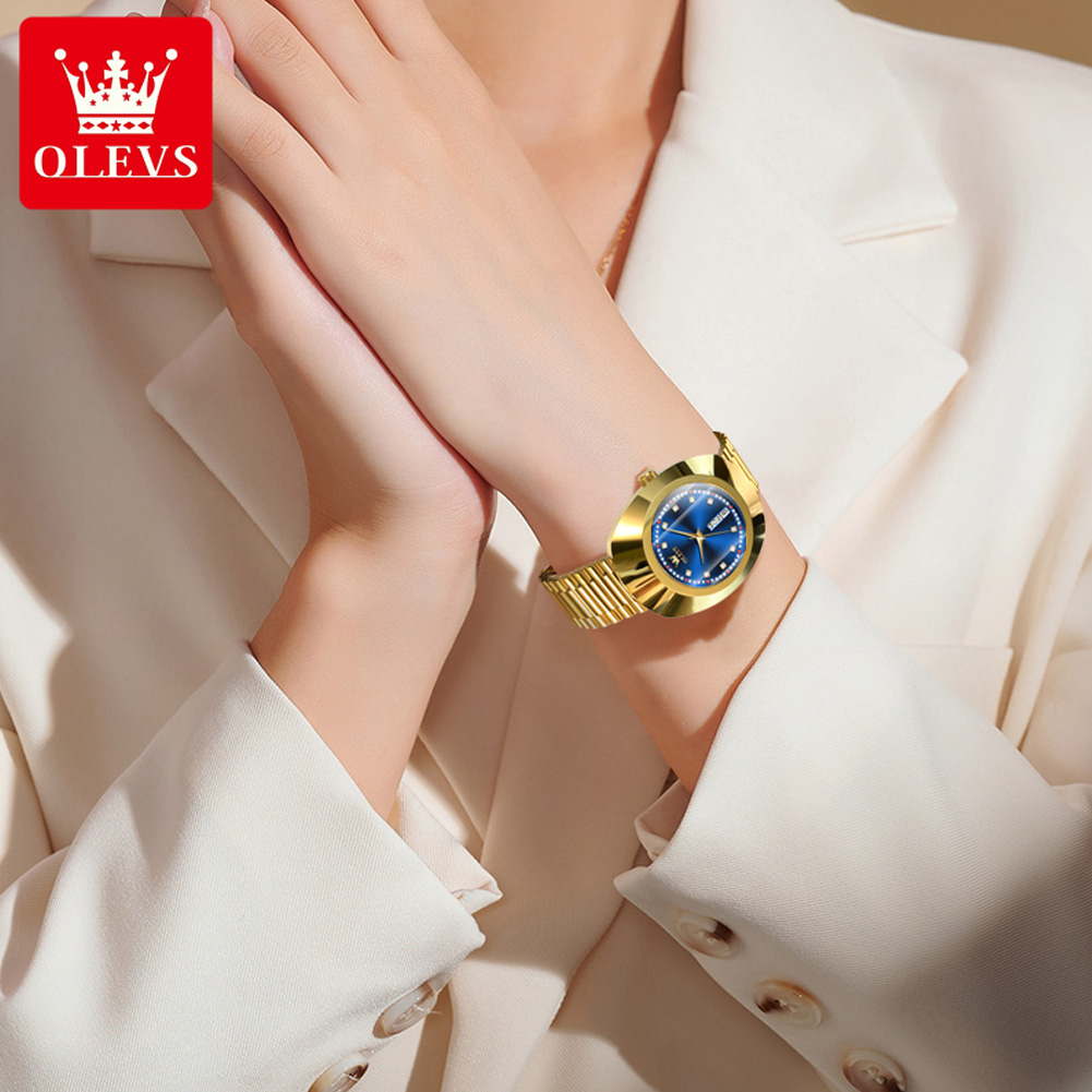OLEVS 7017 New Diamond Luxury  - Women Accessories Display recension och pris