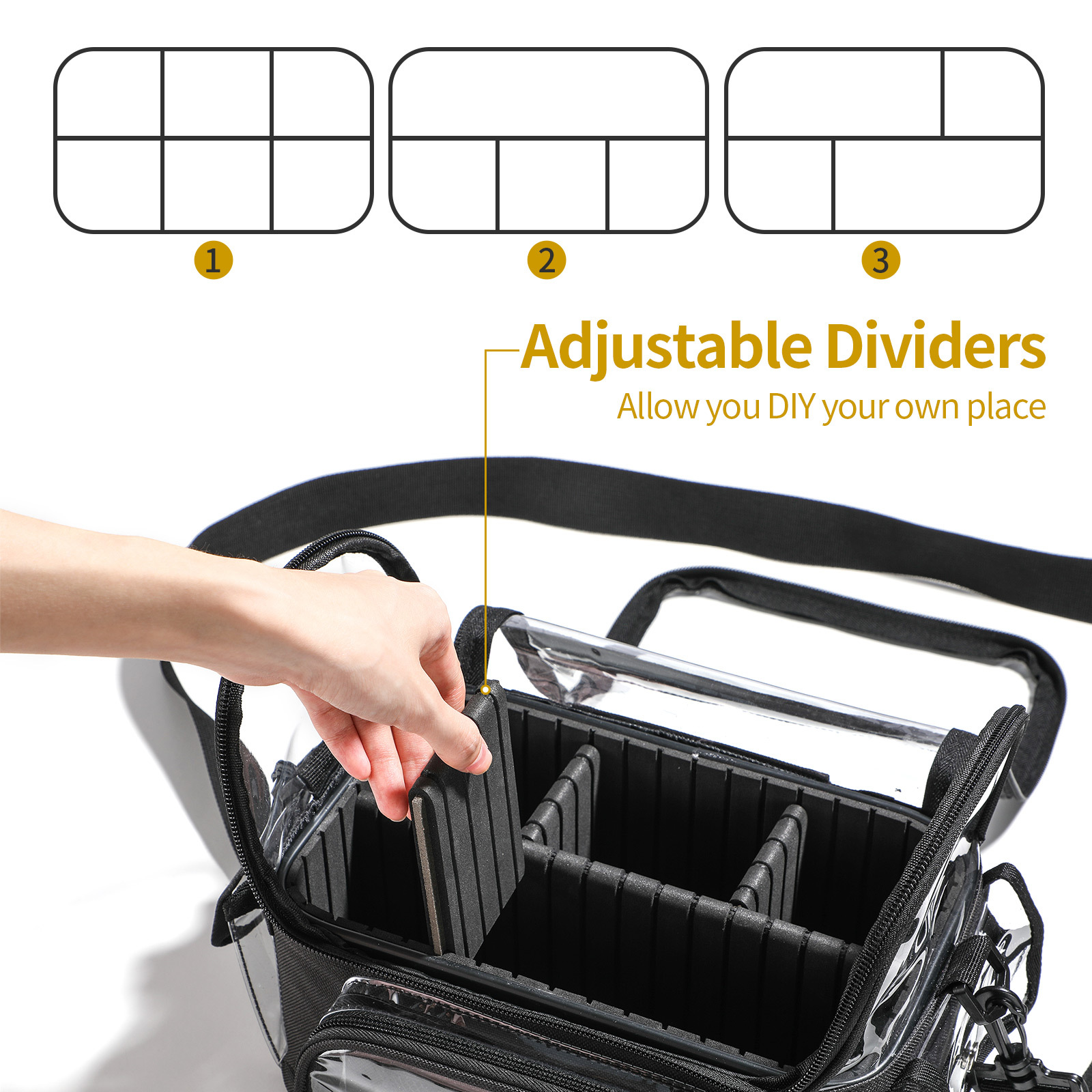 Makeup Brush Holder Backpack M - Women Accessories Organizer recension och pris