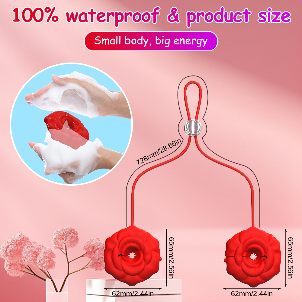 Nipple Clamps Vibrator 9 Vibra - Women Accessories App recension och pris