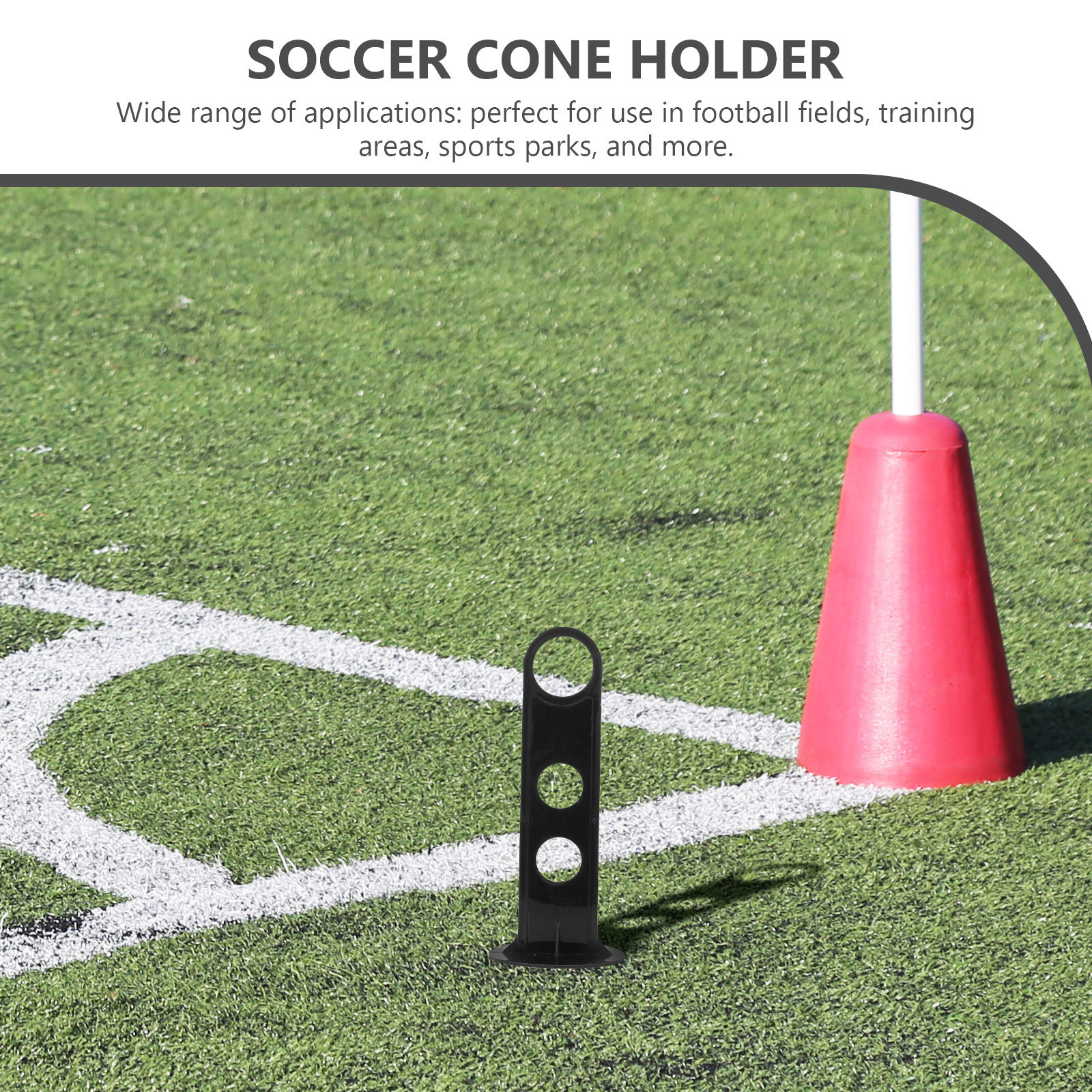 5Pcs Compact Soccer Cones Stor - Women'S Accessories Coach recension och pris