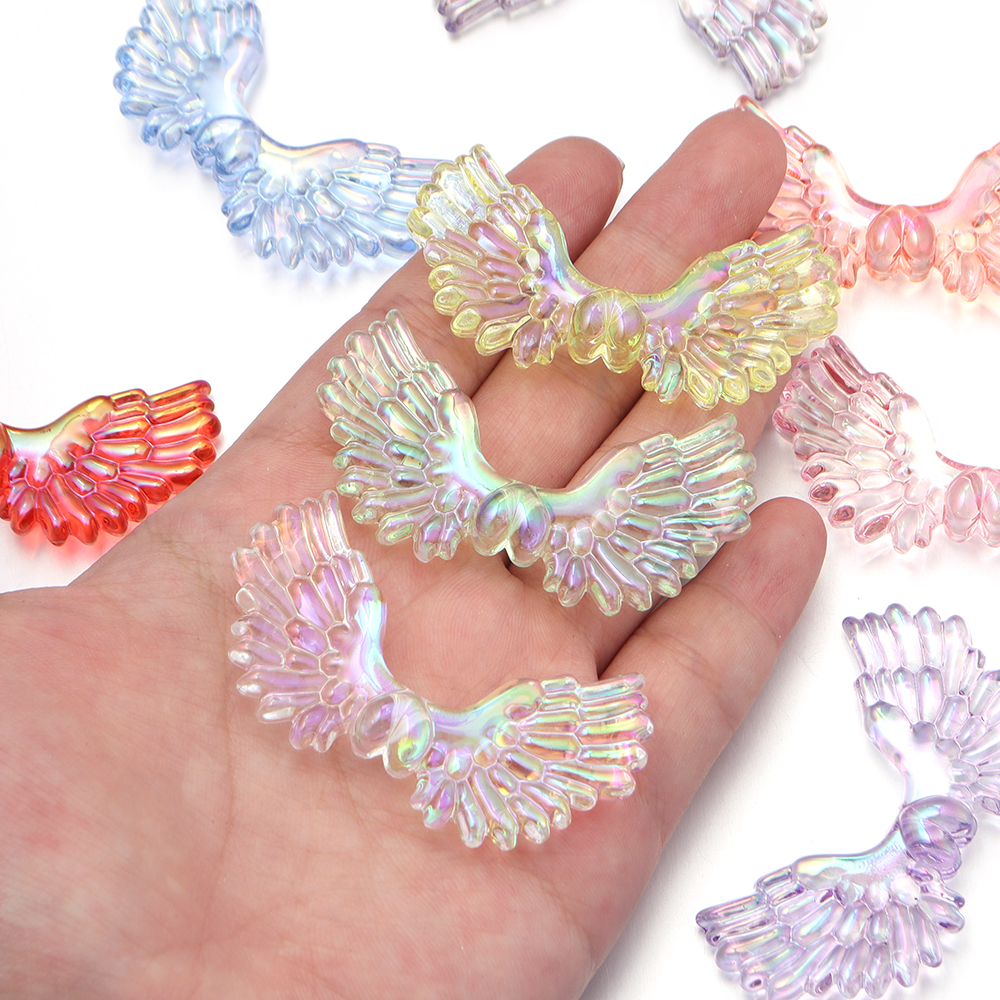 5pcs/lot AB Color Angel Wings  - Women Accessories Pack recension och pris