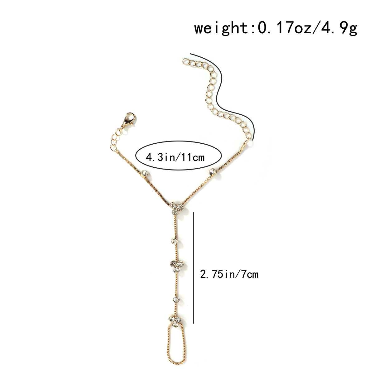 1pc/Women's Minimalist Rhinest - Women'S Accessories Gift Ideas recension och pris