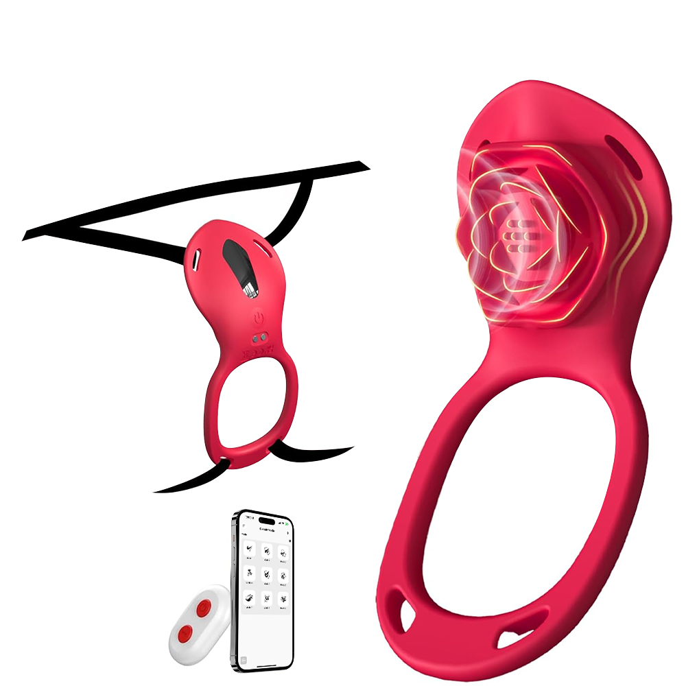 Remote Control Cock Ring for C - Women Accessories App recension och pris