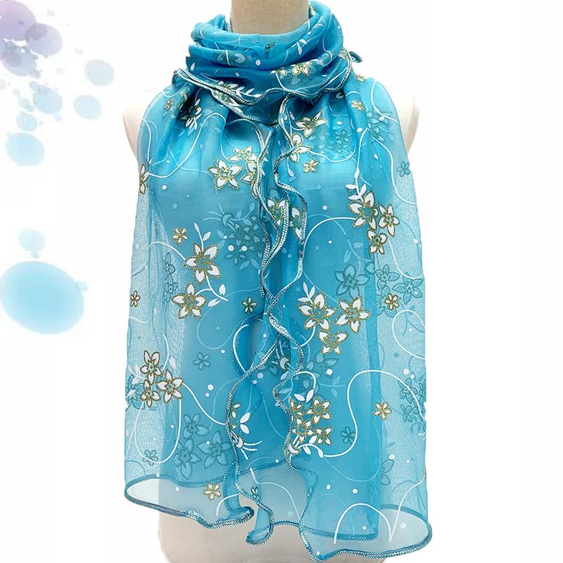 Print Lace Scarf for Women Lig - Women'S Accessories Zara recension och pris