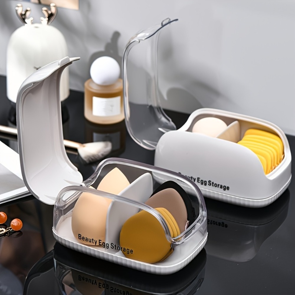 Dual Compartment Beauty Sponge - Women Accessories Organizer recension och pris