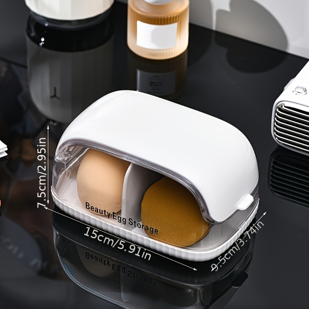 Dual Compartment Beauty Sponge - Women Accessories Organizer recension och pris