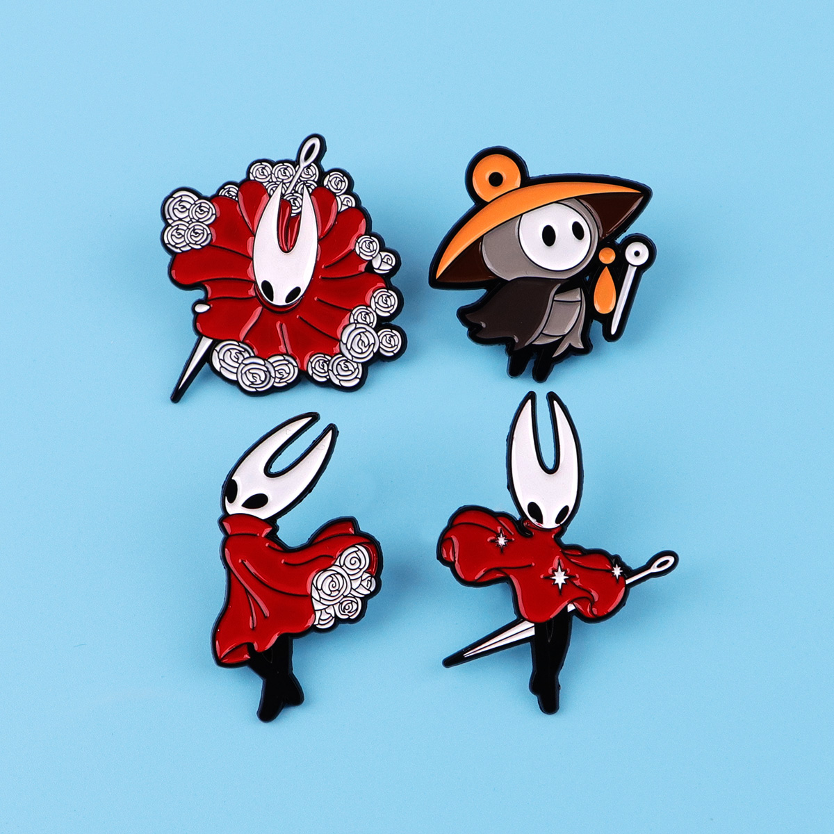 4pcs set Game Figure Enamel Pi - Women Accessories Picture recension och pris