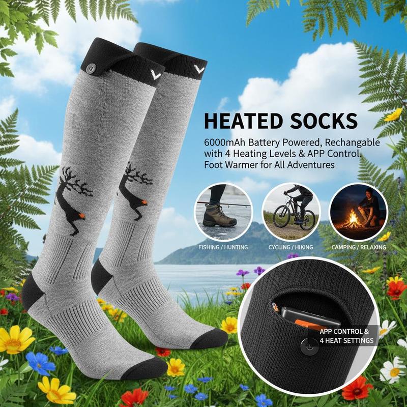Thermal Footwear 6000mAh Batte - Women Accessories App recension och pris