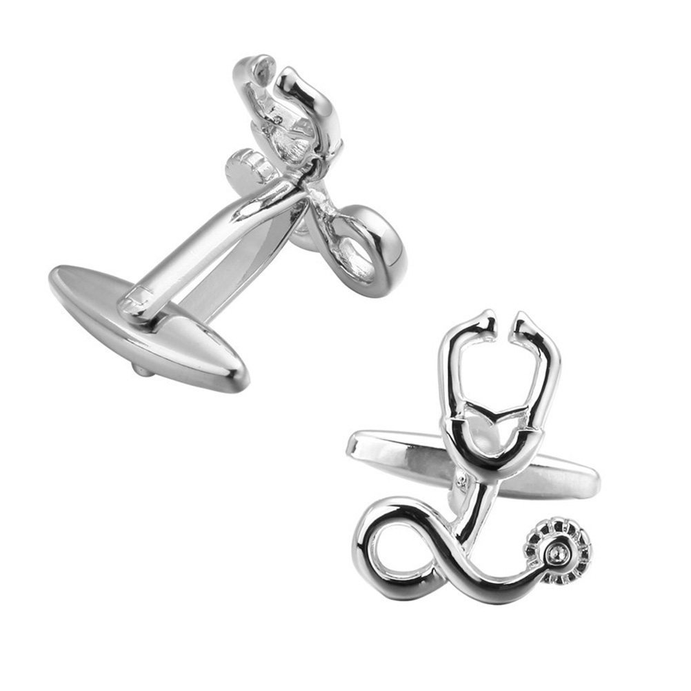 1Pair Silver Cufflinks Fine Cr - Women'S Accessories Gift Ideas recension och pris
