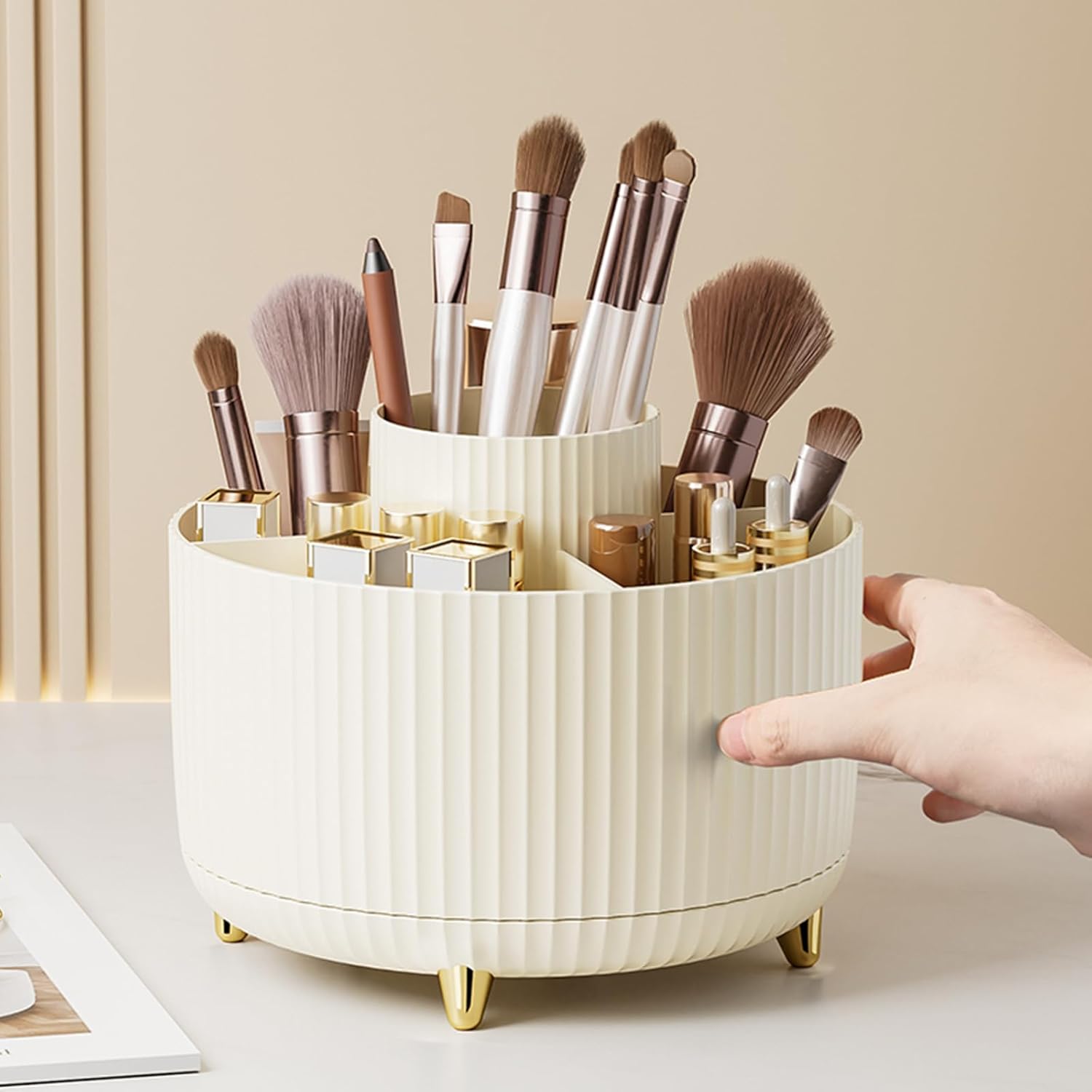 360° Rotating Makeup Cosmetic  - Women Accessories Organizer recension och pris