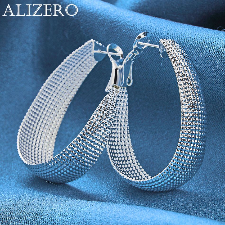 ALIZERO 925 Sterling Silver Ov - Women'S Accessories Gift Ideas recension och pris