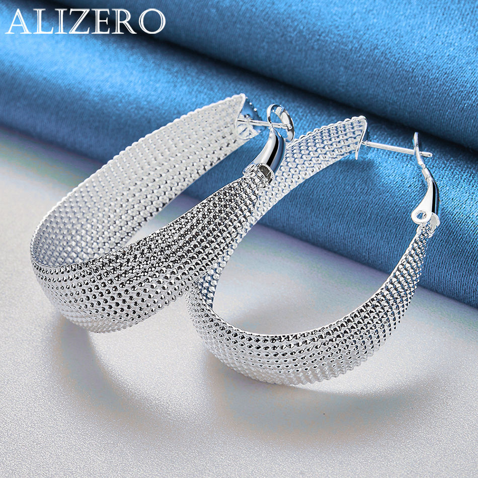 ALIZERO 925 Sterling Silver Ov - Women'S Accessories Gift Ideas recension och pris