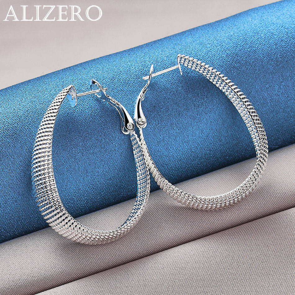 ALIZERO 925 Sterling Silver Ov - Women'S Accessories Gift Ideas recension och pris