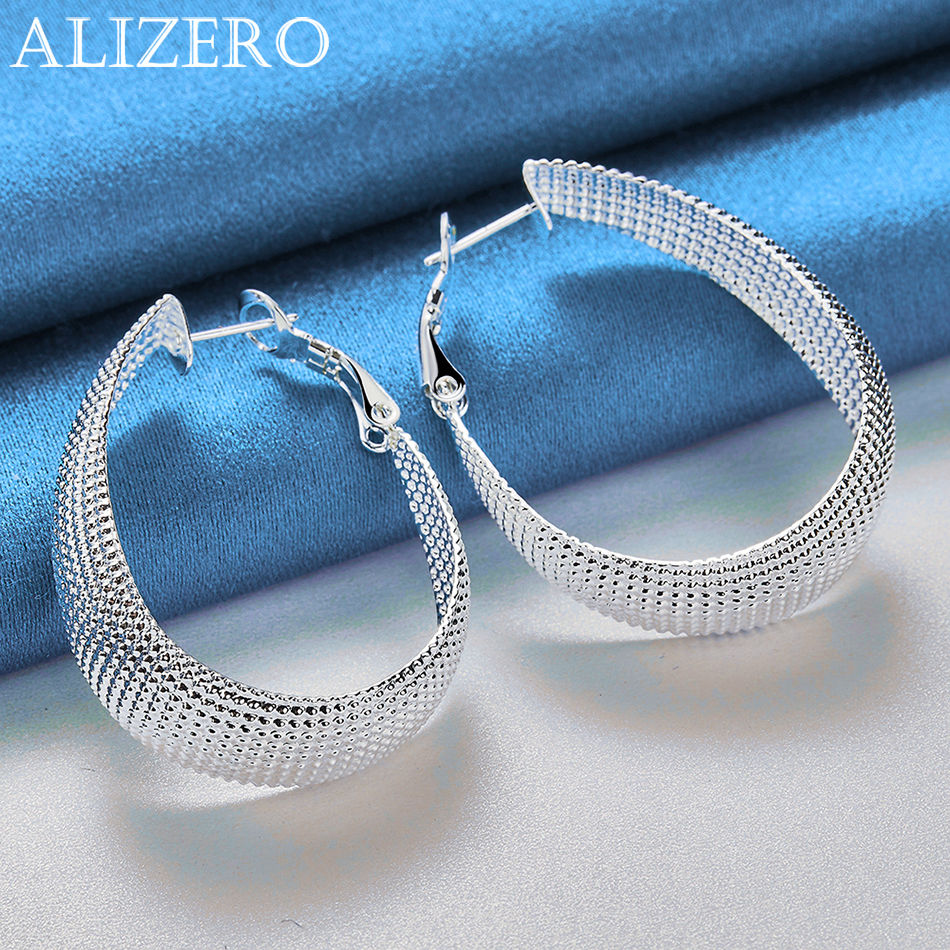 ALIZERO 925 Sterling Silver Ov - Women'S Accessories Gift Ideas recension och pris